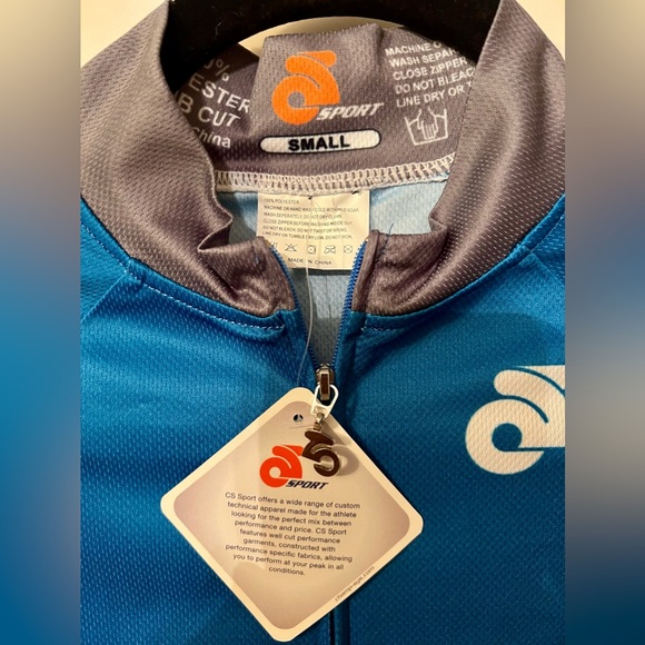 Live Well Be Well KP - Tech Men Short Sleeve Jersey Club Cut “CS Sport”, NWT - Picture 3 of 6